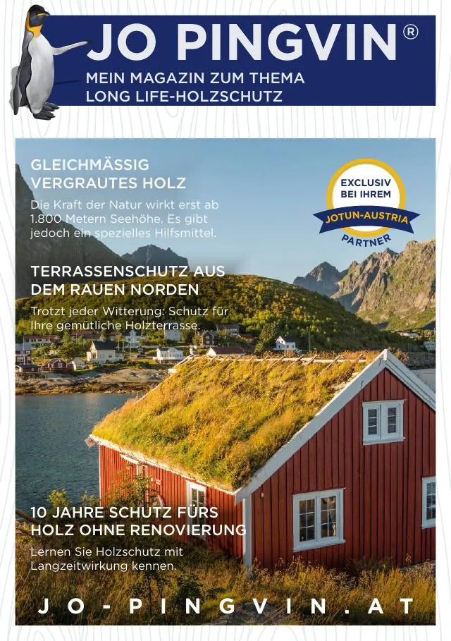 Frontseite: JO PINGVIN Magazin